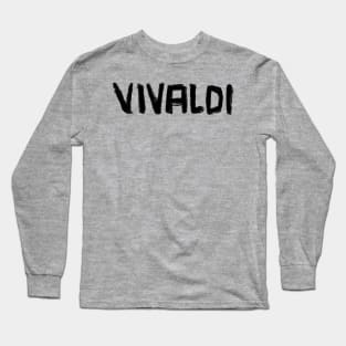 Classical Composer: Vivaldi Long Sleeve T-Shirt